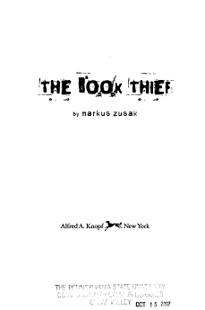 The Book Thief