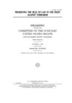 Preserving the Rule of Law in the Fight Against Terrorism