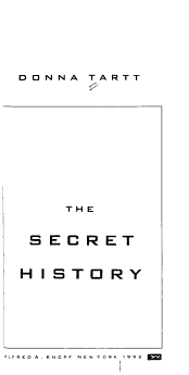 The Secret History