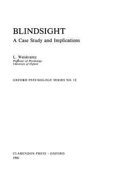 Blindsight